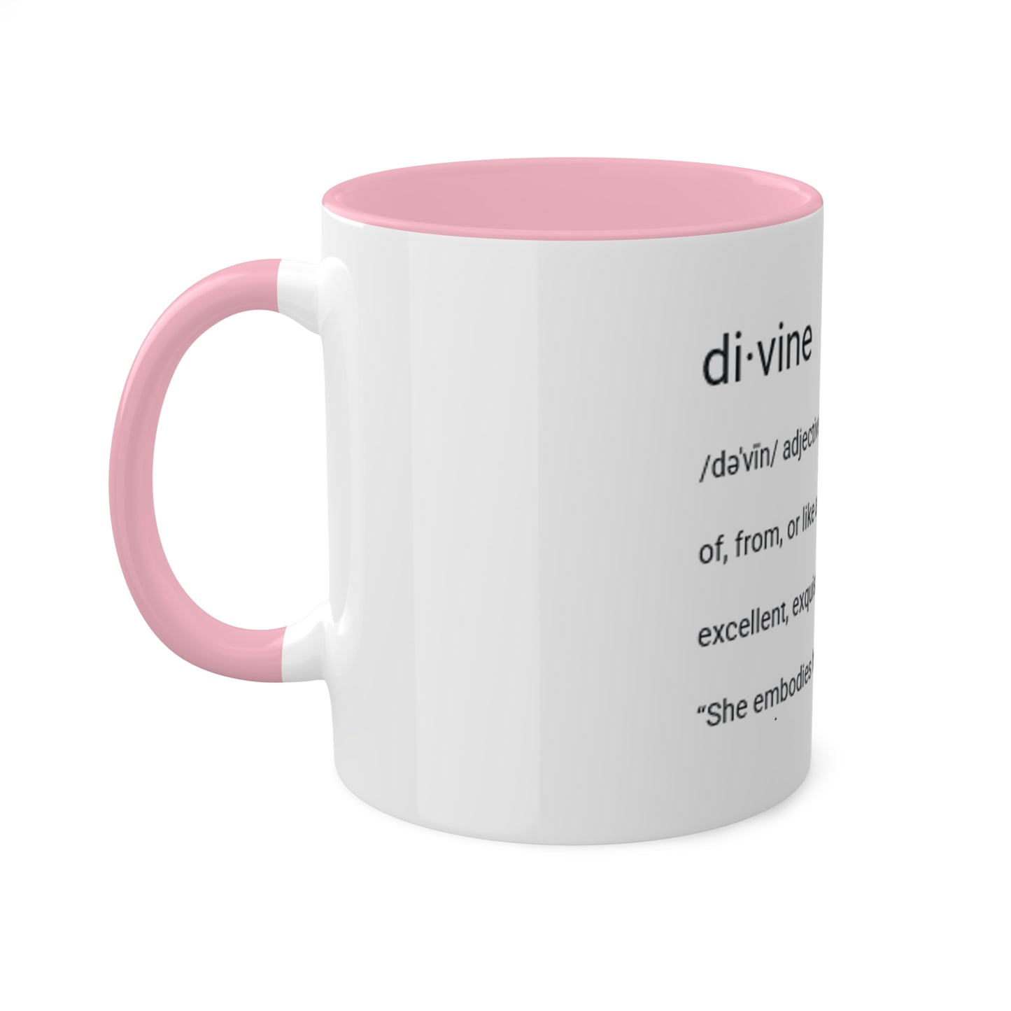 Define Divine Color Highlight Mug