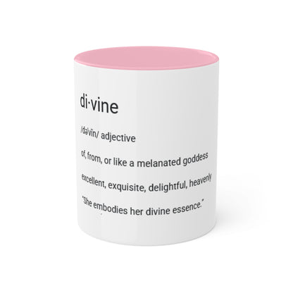 Define Divine Color Highlight Mug